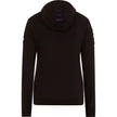 BRIGHT EYES - Large Hood Ripped Hoody Purple-Black