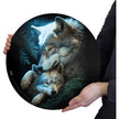 MOTHER'S LOVE - Glass Chopping Board (Circular)