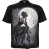 REFLECTIONS - Front Print T-Shirt Black