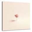 Minimalist Rose Contemplation Canvas