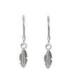 Large Feather Hoops