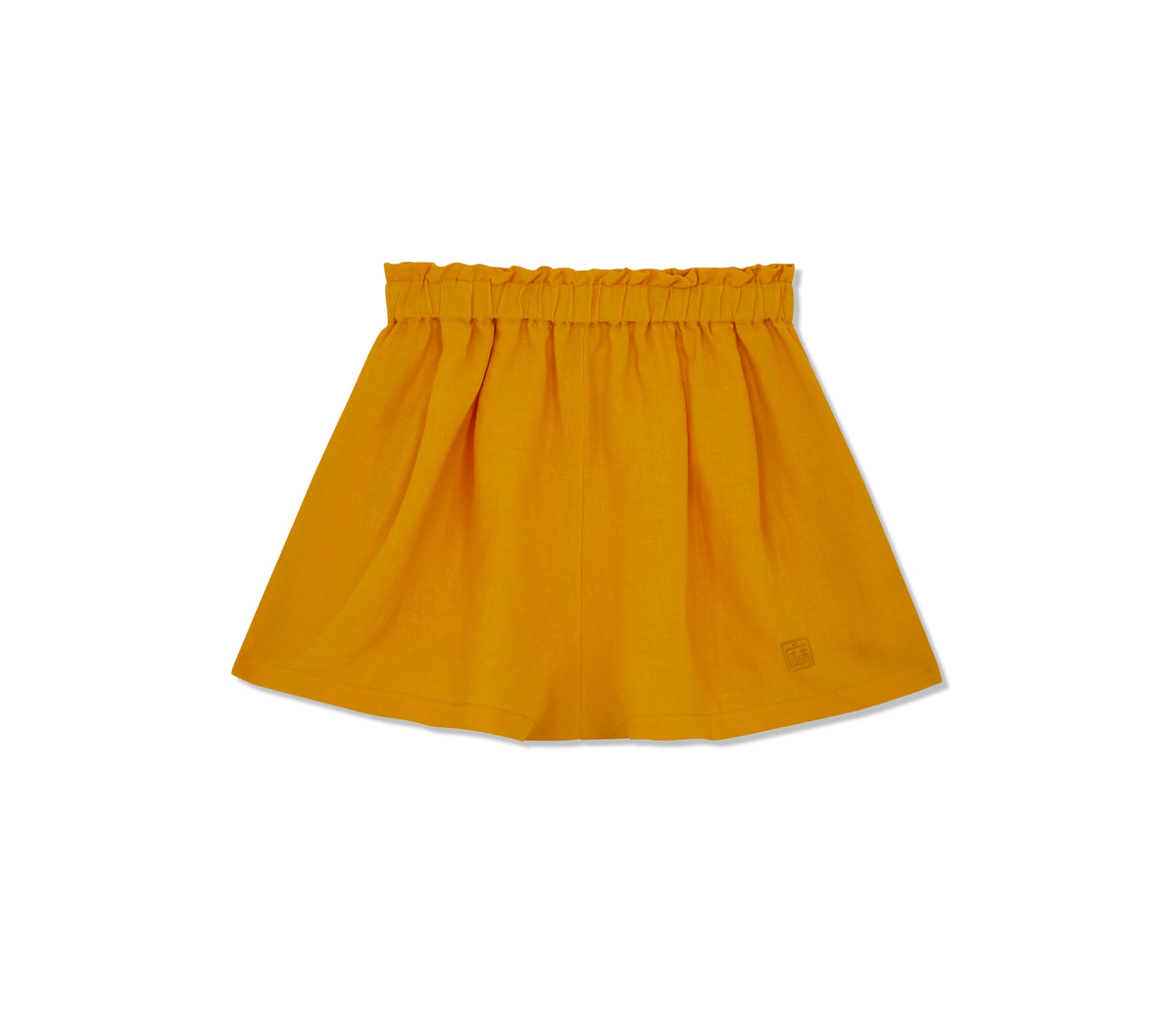 Olivia Linen Shorts - Marigold