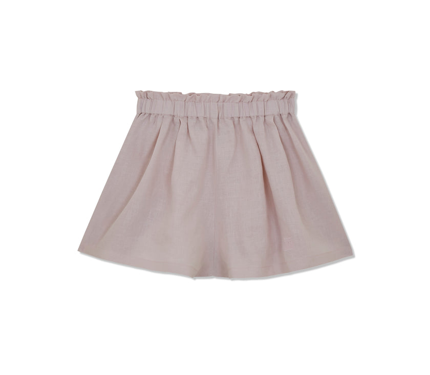 Olivia Linen Shorts- Primrose
