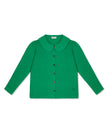 Claudine Linen Blouse  - Jade