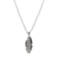 Feather Rope Chain Necklace
