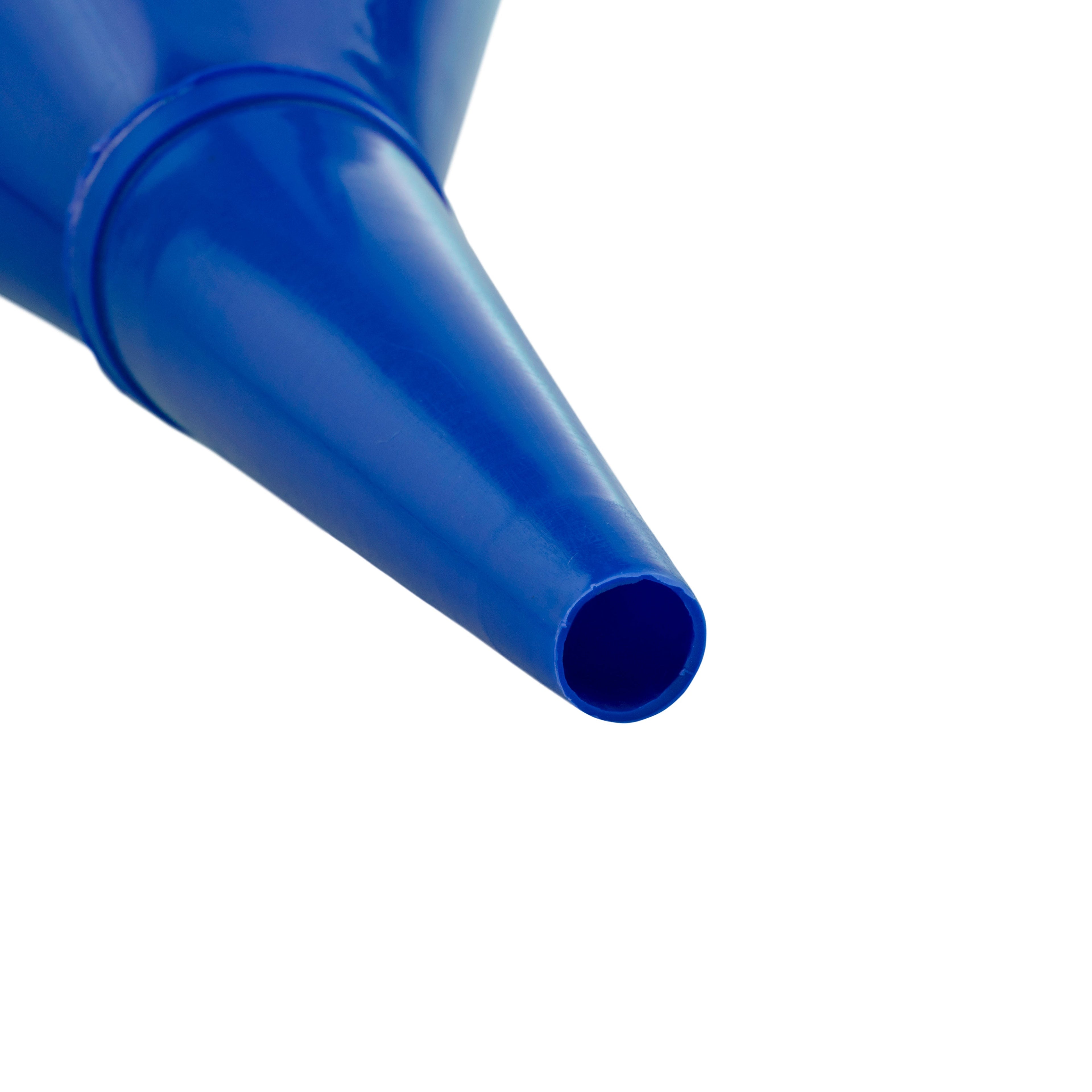 Angled Car Fuel Funnels with Filter (Green & Blue)