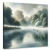 Cardiff Roath Park Lake Canvas