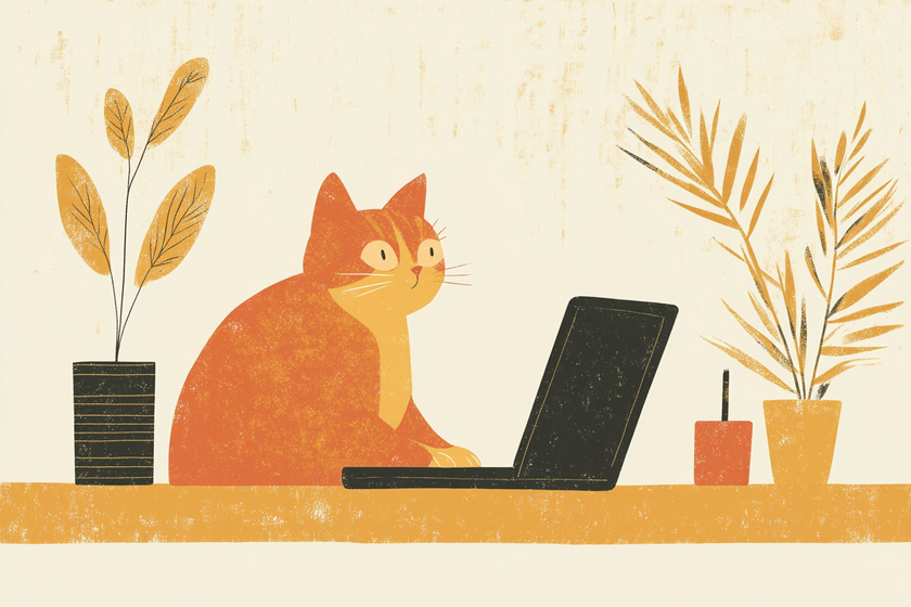 Feline Work Blanket