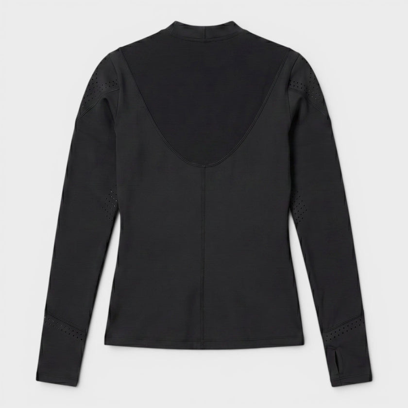 Adidas Long Sleeved Logo Top Black White