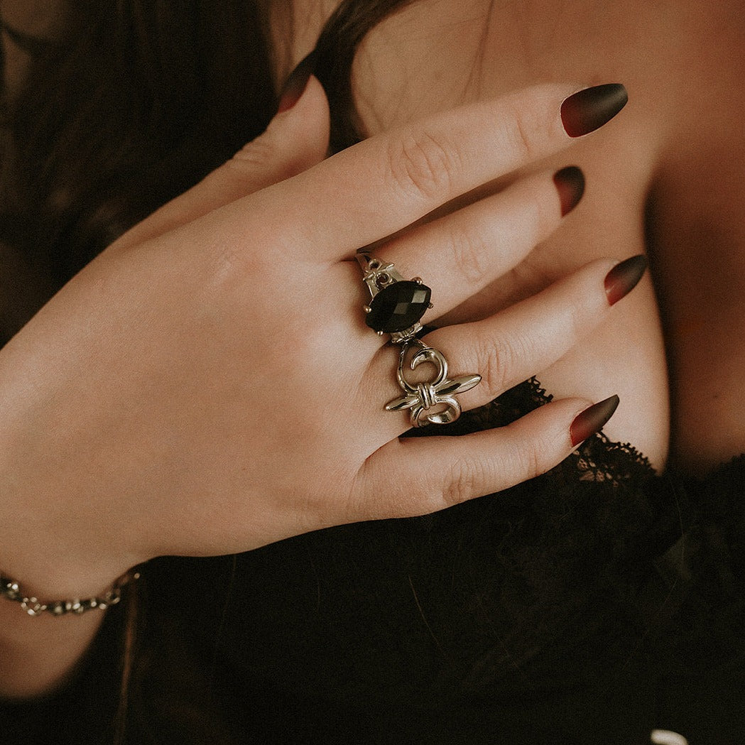 Requiem Fleur De Lis Ring