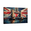 Tower Bridge Flag Canvas