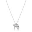 Fox Terrier Personalised Silver Dog Tag Necklace