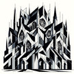 Fragmented Gothic Canvas