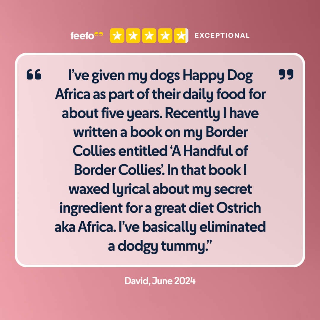 Ostrich Dry Dog Food (Africa)
