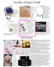 Anillo de topacio azul Londres y azul suizo en vermeil de oro de 18k