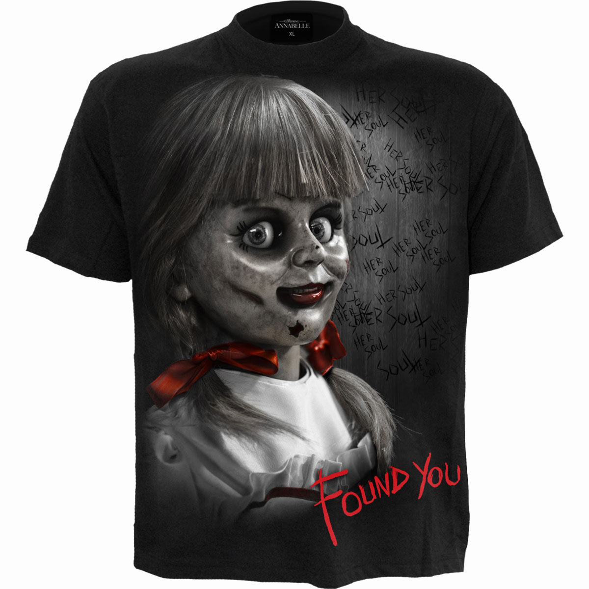 ANNABELLE – GEFUNDEN – T-Shirt Schwarz