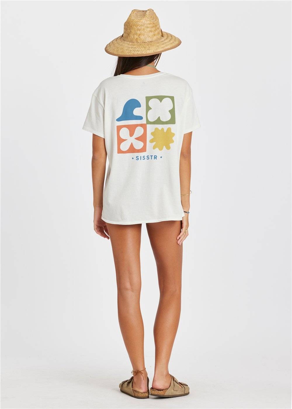 Sisstr Lou Boyfriend Kurzarm-T-Shirt