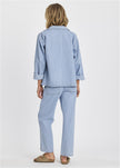 Sisstr Chore Oversized-Jeansjacke mit Taschen