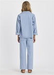 Sisstr Chore Oversized-Jeansjacke mit Taschen
