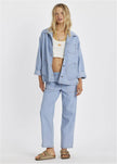 Sisstr Chore Oversized-Jeansjacke mit Taschen