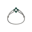 Green Clover Cord Bracelet