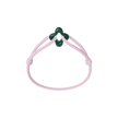 Green Clover Cord Bracelet