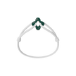 Green Clover Cord Bracelet
