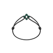 Mini Green Clover Cord Bracelet