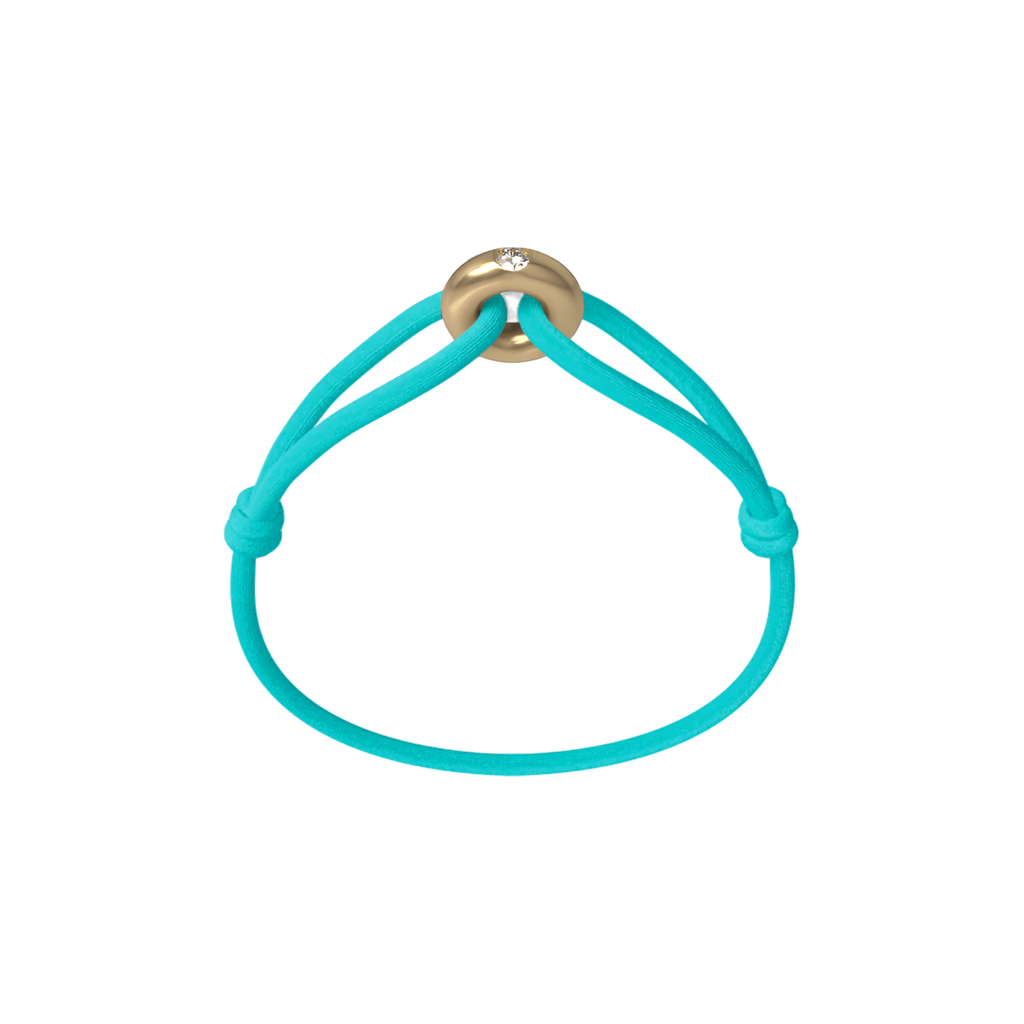 Golden Soho Diamond Cord Bracelet