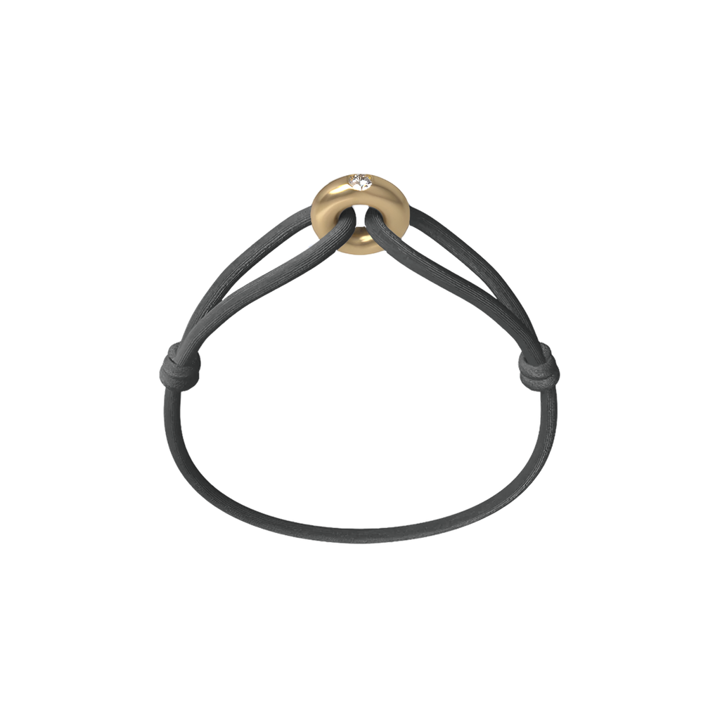 Golden Soho Diamond Cord Bracelet