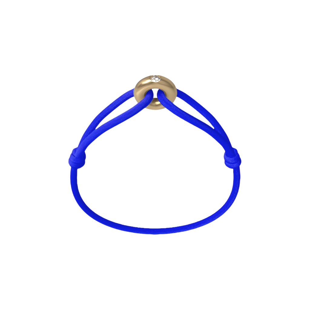 Golden Soho Diamond Cord Bracelet