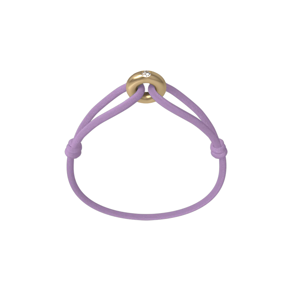 Golden Soho Diamond Cord Bracelet