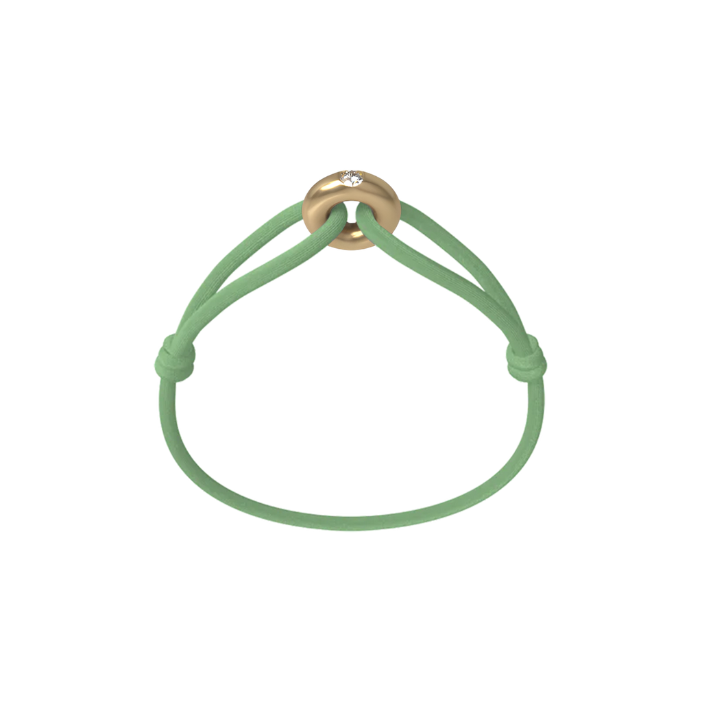 Golden Soho Diamond Cord Bracelet