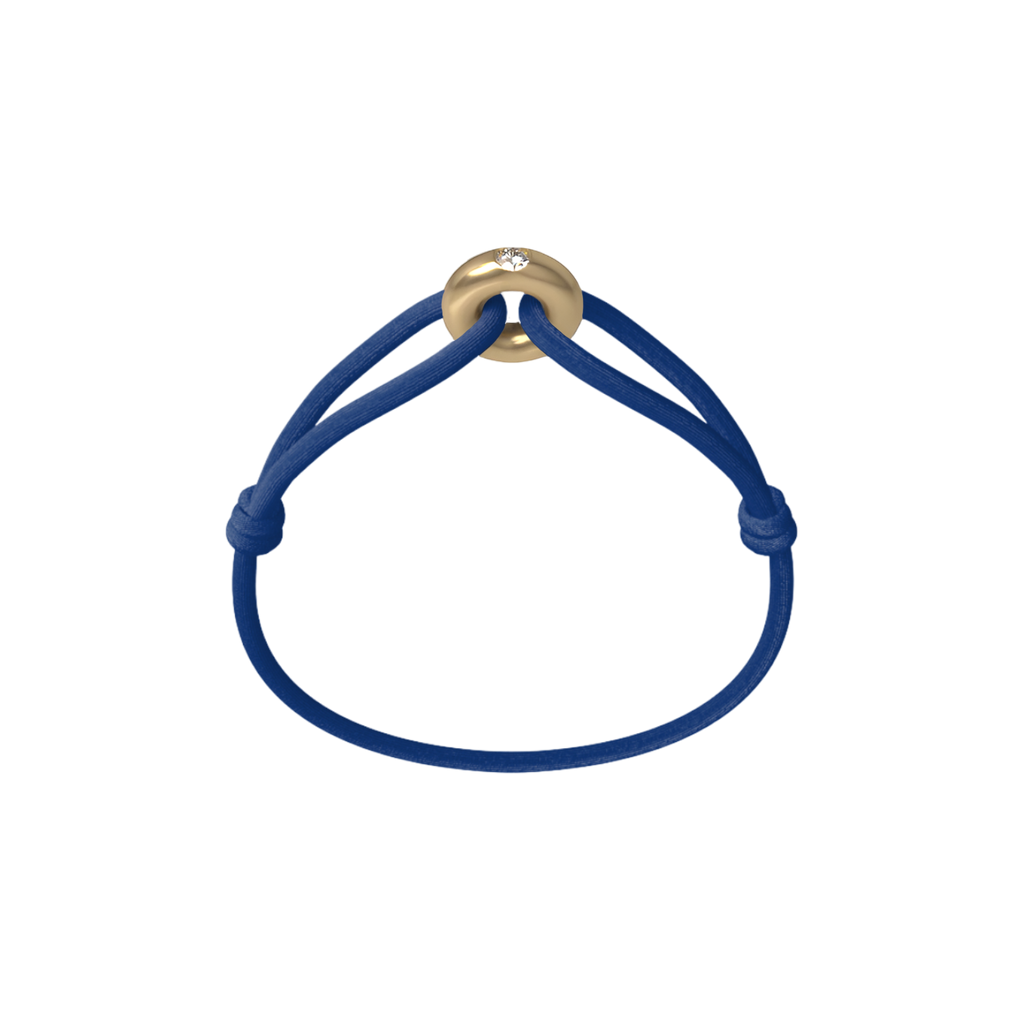 Golden Soho Diamond Cord Bracelet