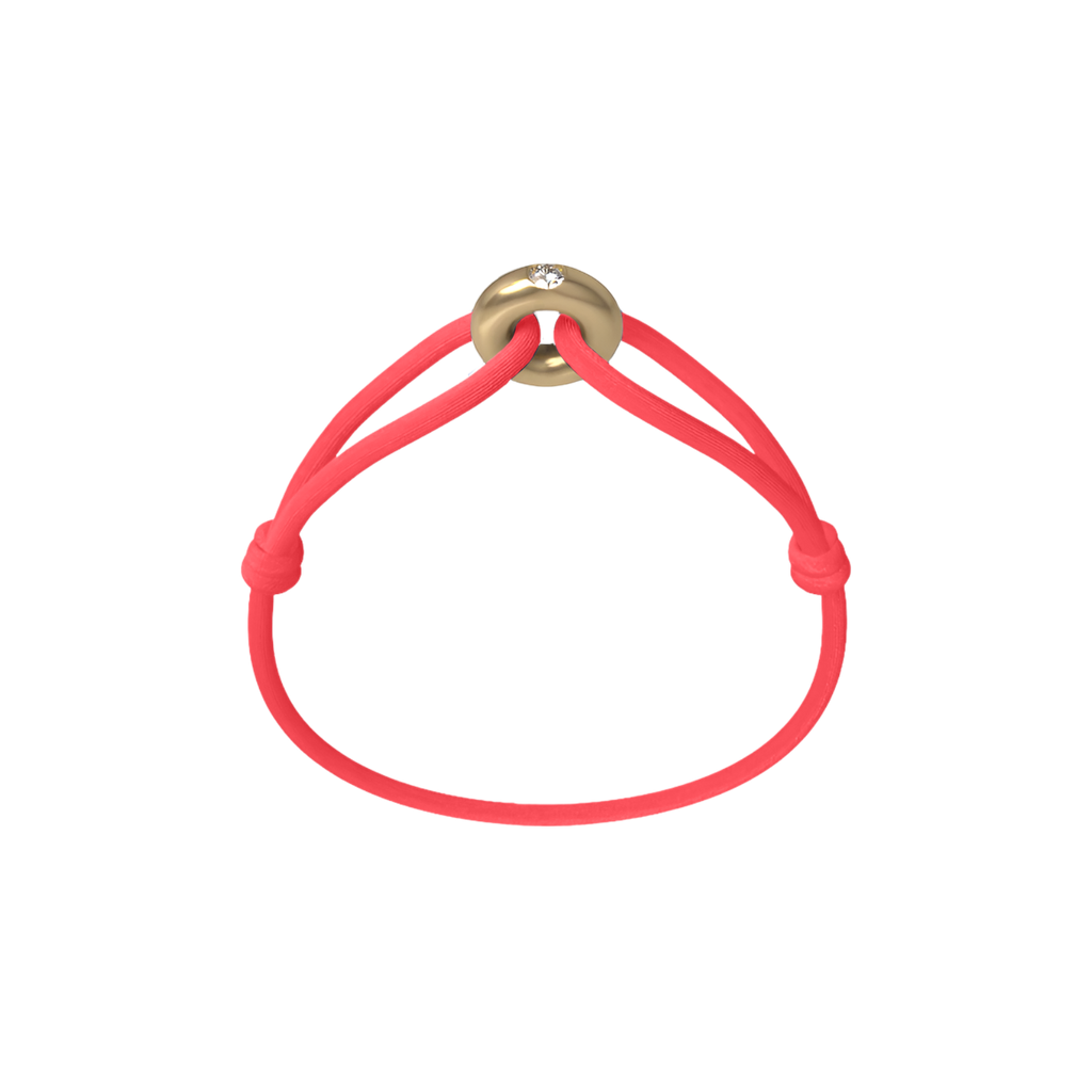 Golden Soho Diamond Cord Bracelet
