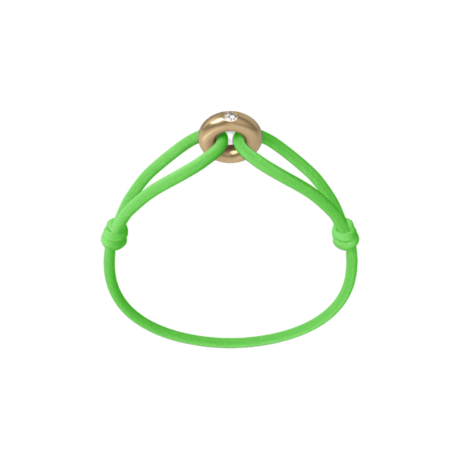 Golden Soho Diamond Cord Bracelet
