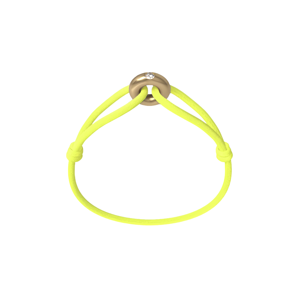 Golden Soho Diamond Cord Bracelet