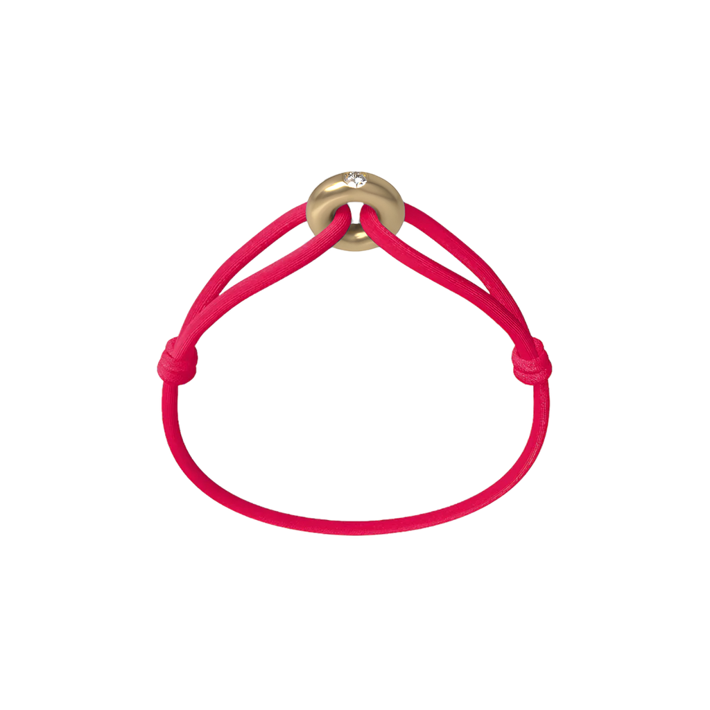 Golden Soho Diamond Cord Bracelet