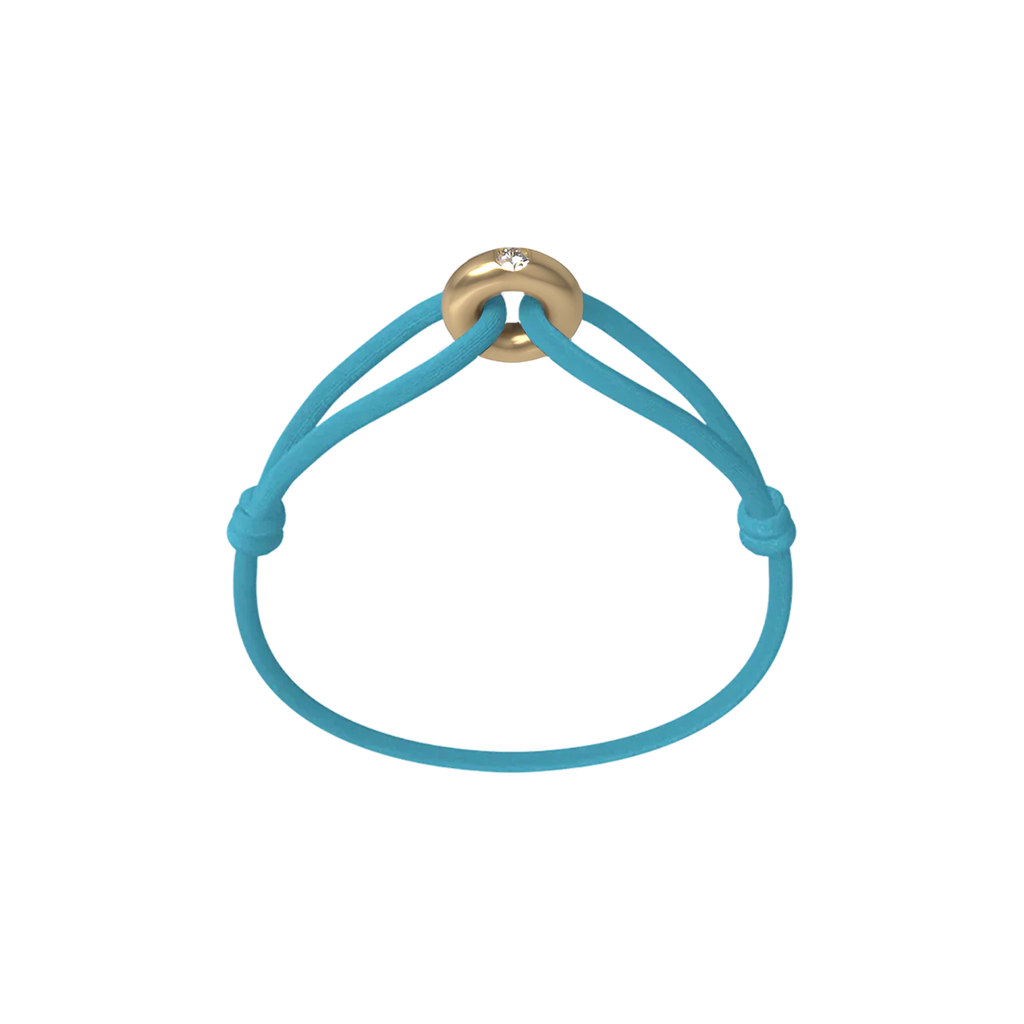 Golden Soho Diamond Cord Bracelet