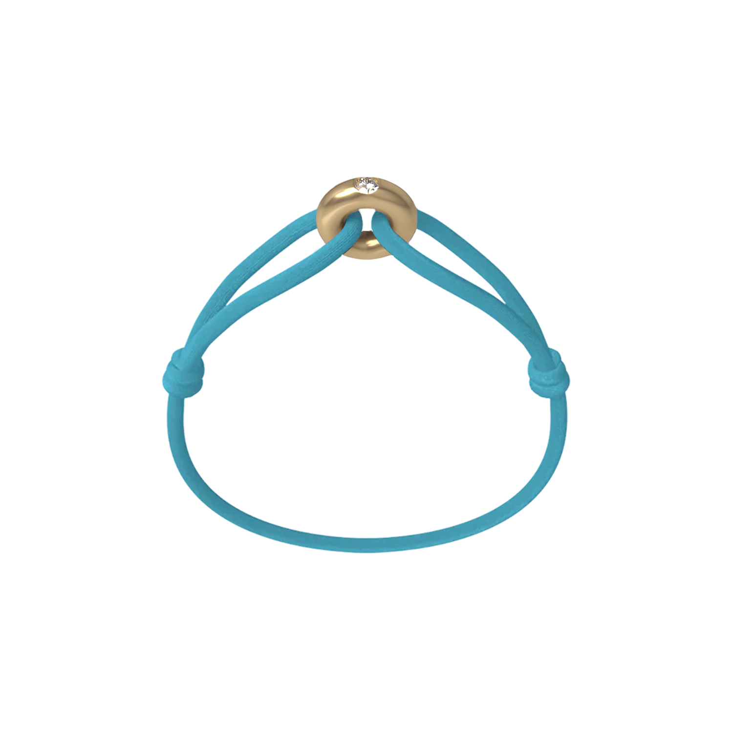 Golden Soho Diamond Cord Bracelet