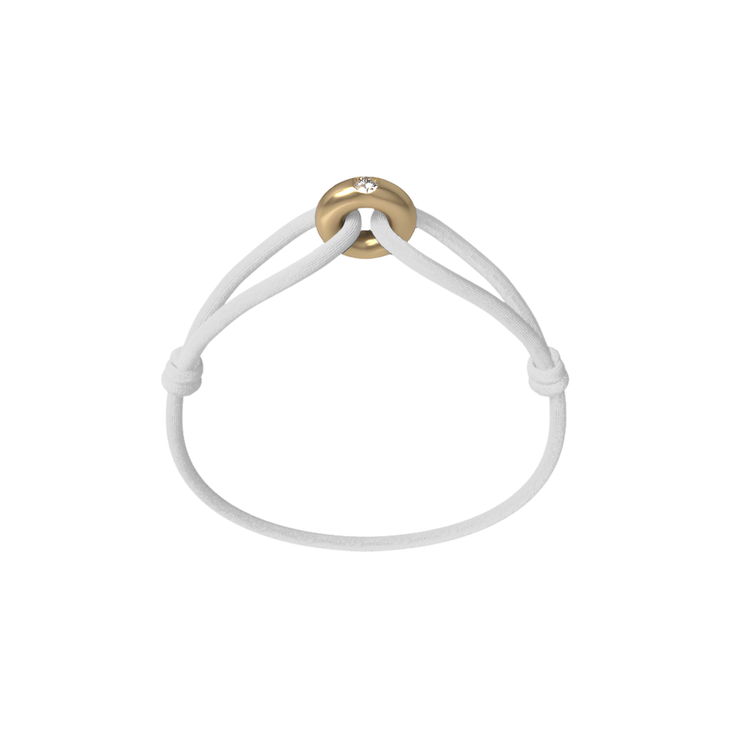 Golden Soho Diamond Cord Bracelet