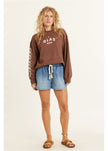 Sisstr Lucia Long Sleeve Fleece Crew