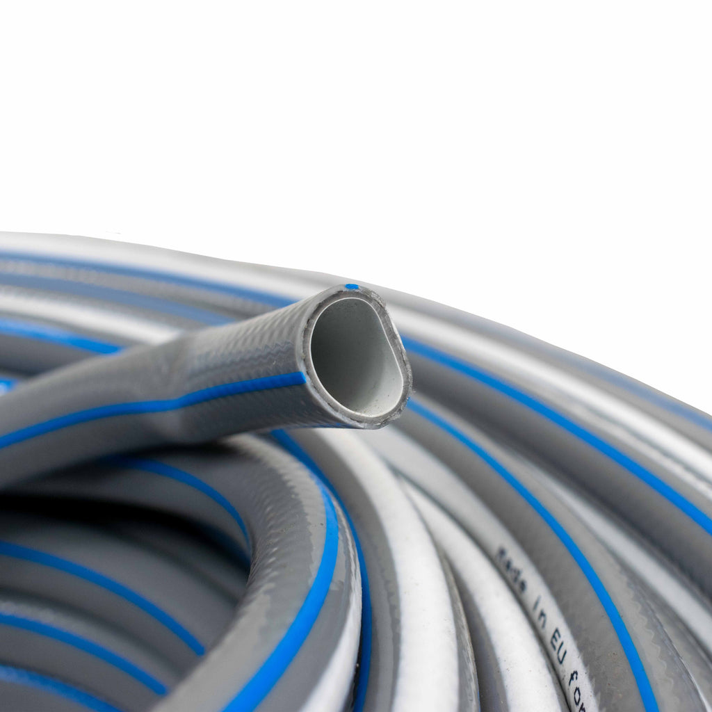 Garden Hose Set Gray (Black Connectors)