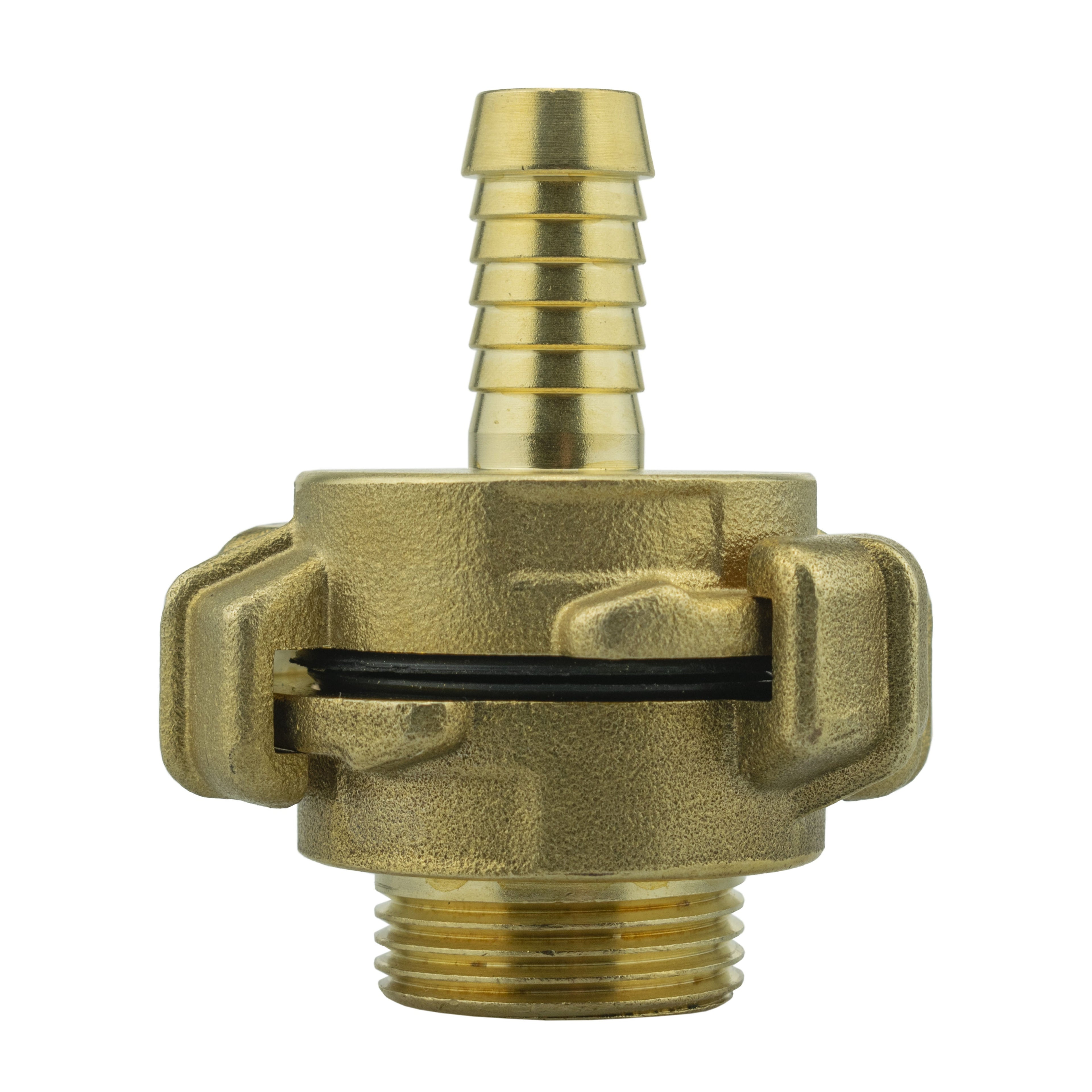 Wall Flange Kit 32mm MDPE + Lever Valve + 13mm Barbed Geka Set