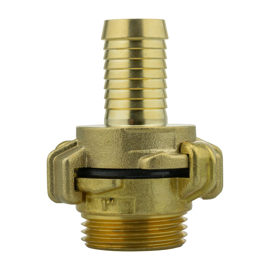 Geka Type Brass Claw Set – 19mm Barb and 1” BSP Male