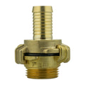 Geka Type Brass Claw Set – 19mm Barb and 1” BSP Male