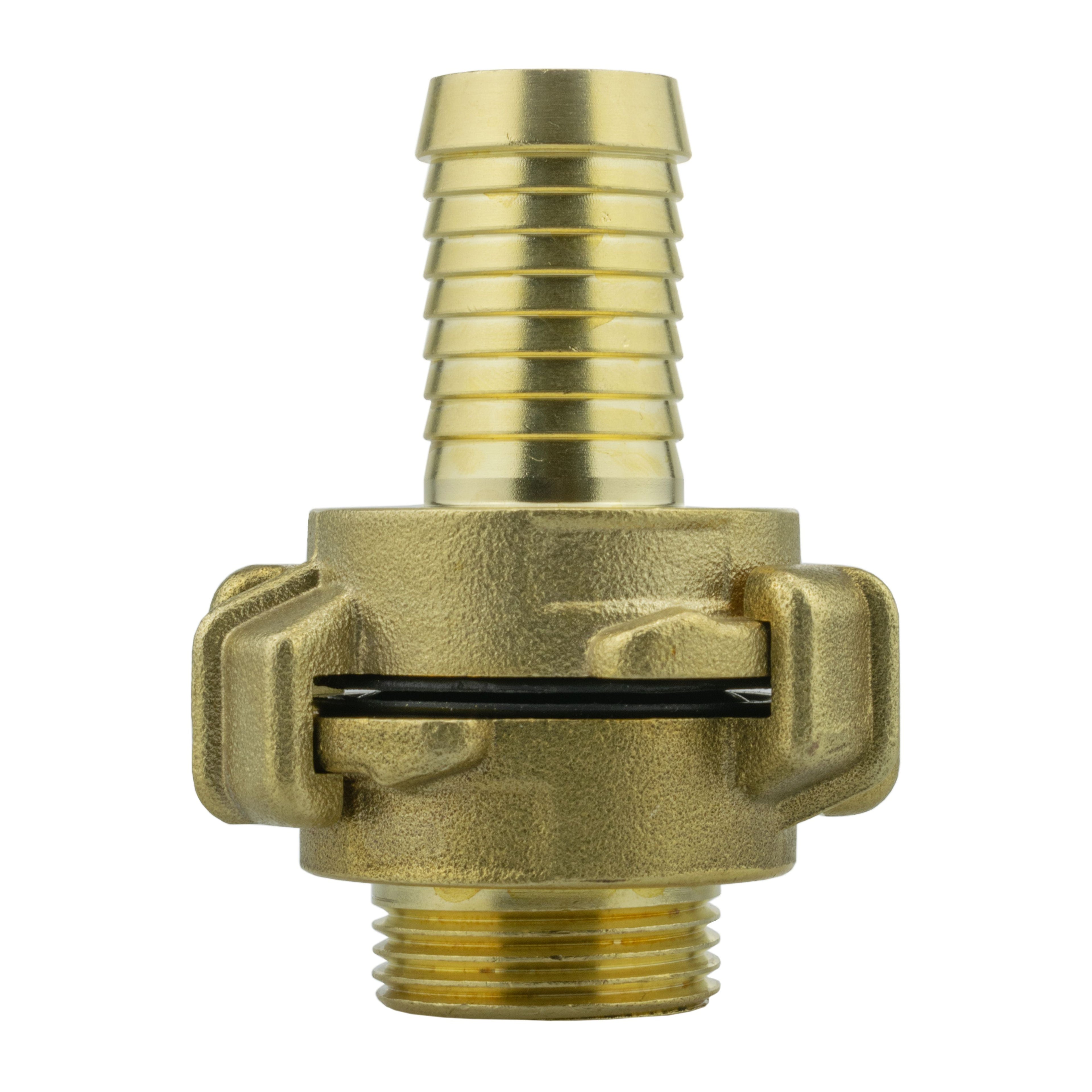 Wall Flange Kit 25mm MDPE + 19mm Barbed Geka Set