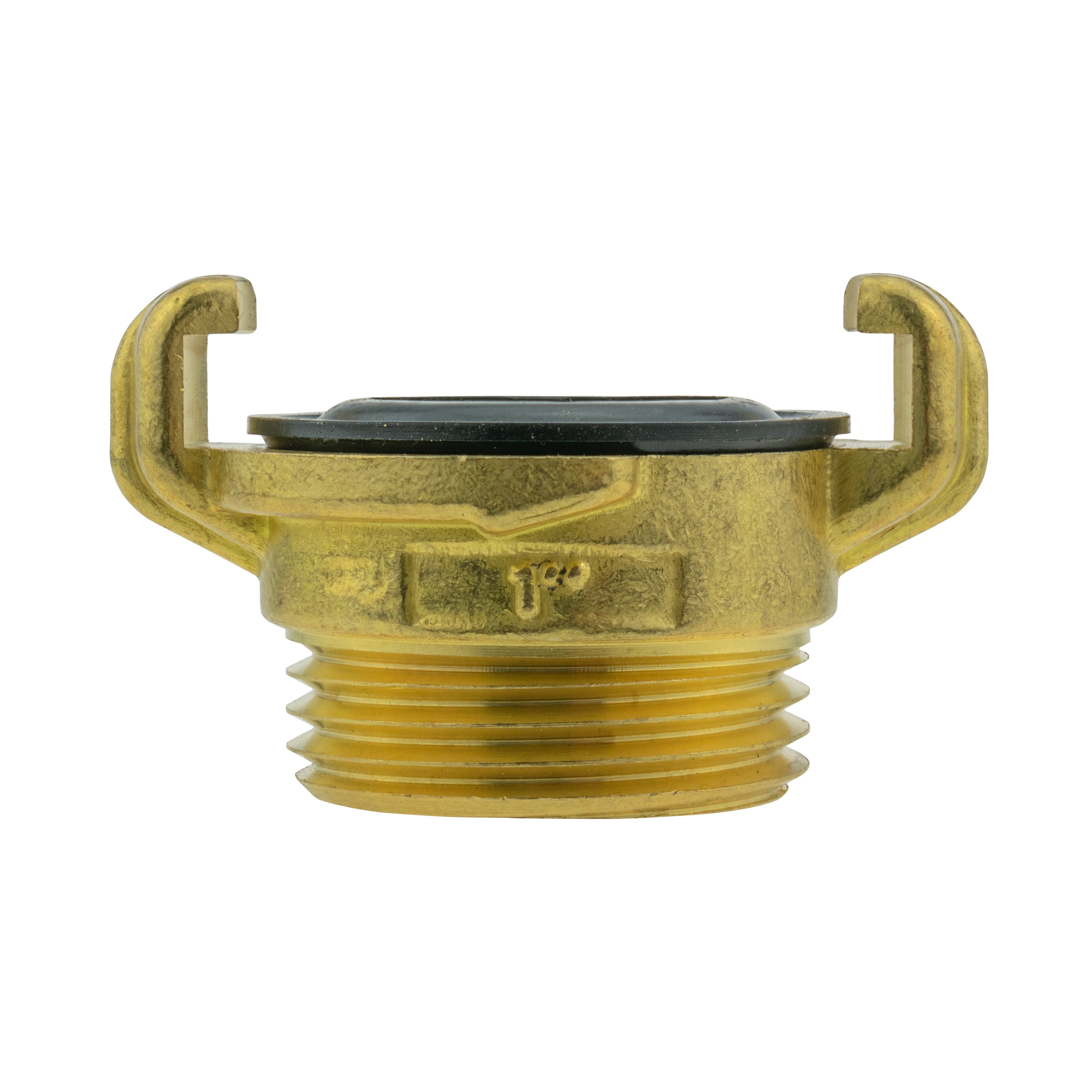 IBC 2” S60X6 Cap with Geka Type Fittings 25mm Barb Swivel Elbow