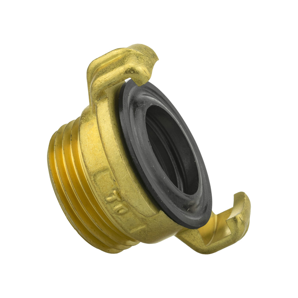 IBC 2” S60X6 Cap with BSPM-F Lever Valve and Geka Type Fitting