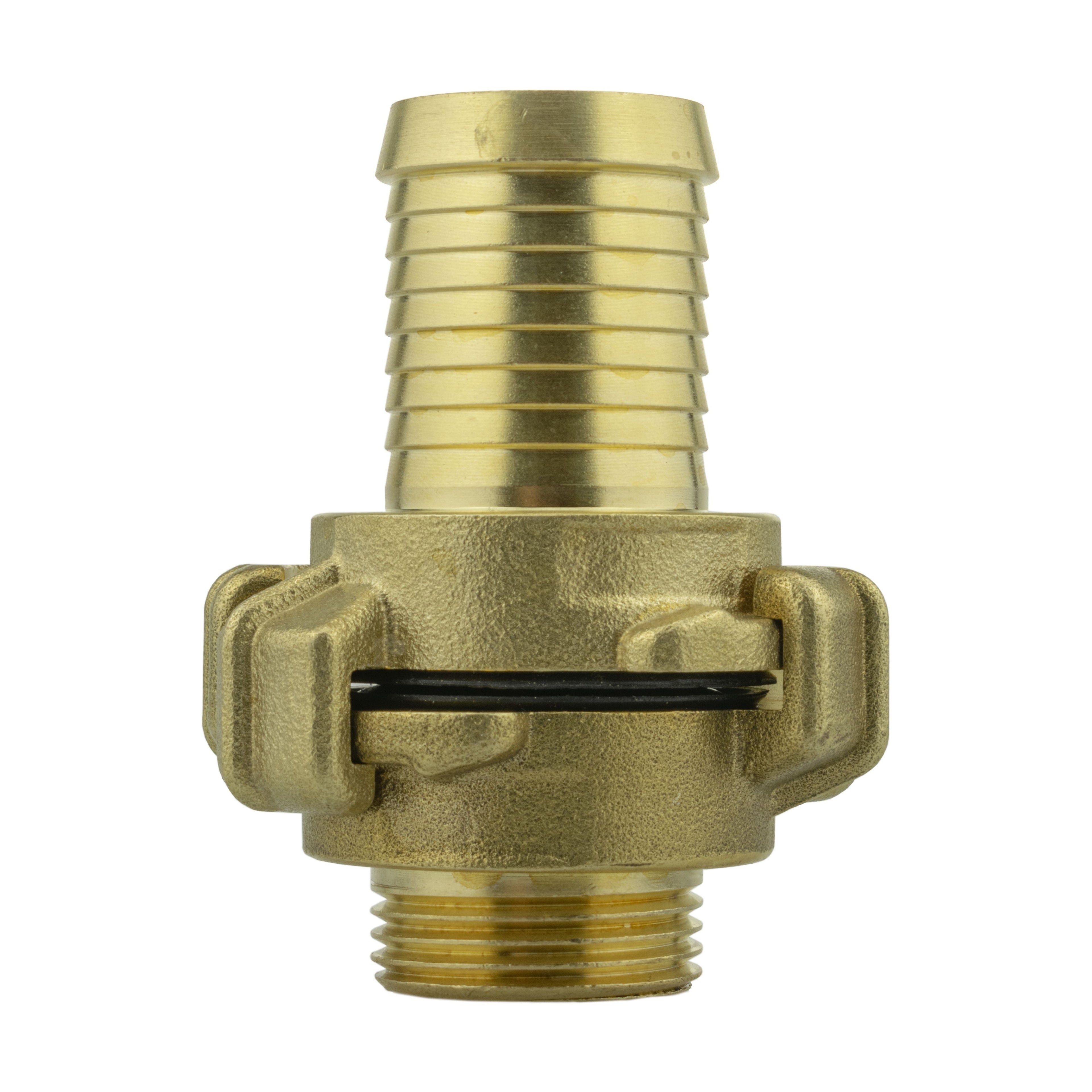 Wall Flange Kit 32mm MDPE + Lever Valve + 25mm Barbed Geka Set